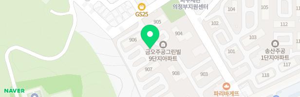 금오주공9단지아파트906동옆어린이놀이시설 지도 이미지