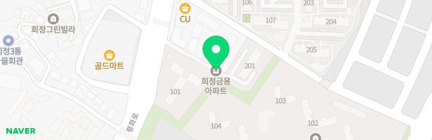 회정 금용아파트 101동 놀이터 지도 이미지