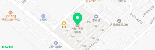 안정주공아파트 어린이놀이터 지도 이미지
