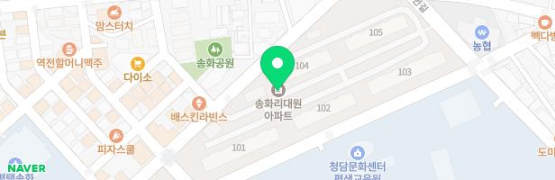 대원아파트 1동 앞 어린이놀이터 지도 이미지
