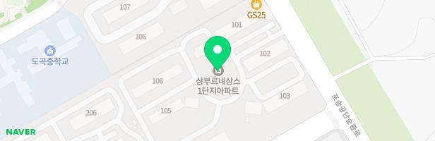 삼부르네상스1단지아파트 놀이터 지도 이미지