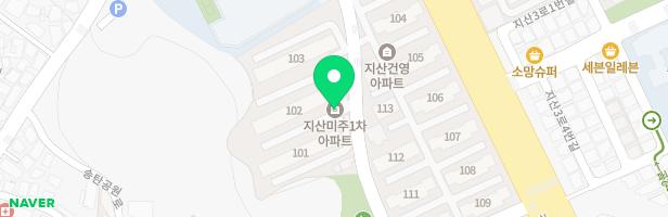 미주1차아파트 어린이놀이시설 지도 이미지