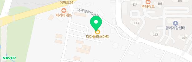 베리니크오산점 지도 이미지