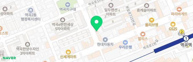 노리파크 역곡점 지도 이미지