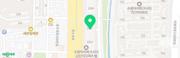 아틀란티스X수원센터점 레스토랑 지도 이미지