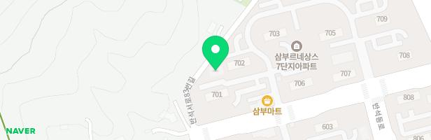 반석마을7단지아파트 (702동 옆) 제1놀이터 지도 이미지