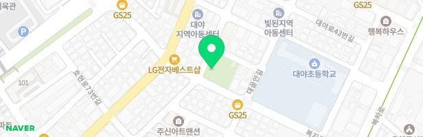 대야공원 어린이 놀이시설 지도 이미지