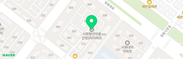 건영5차아파트 어린이 놀이터(501동옆) 지도 이미지