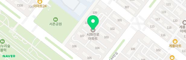 시화진로아파트 어린이 놀이터(관리동옆) 지도 이미지