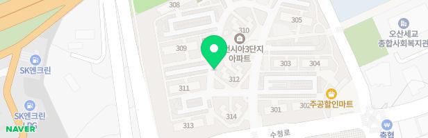 금암마을 휴먼시아 3단지 놀이터-312동 앞 지도 이미지