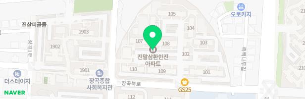 삼환 한진 아파트 어린이놀이터(105동옆) 지도 이미지