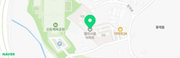 수광 엘리시움 제1놀이터 지도 이미지