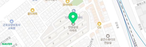 삼성아파트 2동옆 어린이놀이시설 지도 이미지