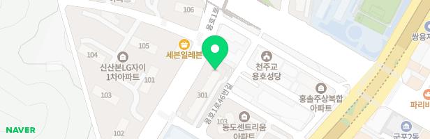동문 굿모닝힐 아파트 어린이 놀이시설 지도 이미지
