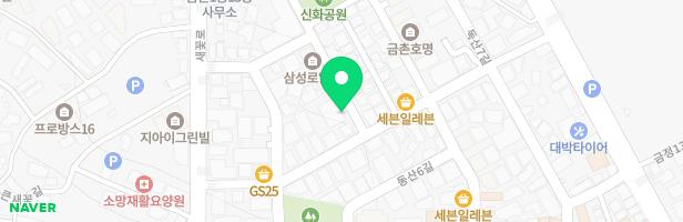 홍익늘푸른유치원 지도 이미지