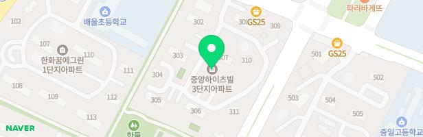 대덕테크노밸리3단지아파트어린이놀이터 지도 이미지