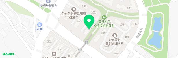 풍산동부센트레빌 103동 어린이놀이터 지도 이미지