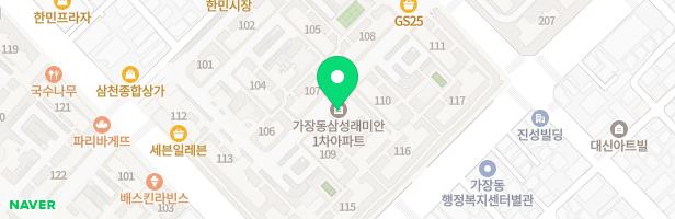 삼성래미안아파트1단지D놀이터 지도 이미지