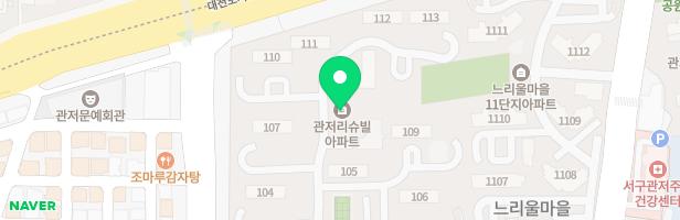 관저리슈빌 어린이놀이시설2(106동) 지도 이미지