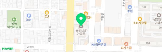 오산 신양아파트 놀이터 지도 이미지