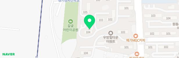 한솔솔파크아파트 109동 앞 놀이터 지도 이미지