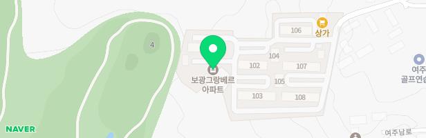 보광그랑베르아파트 놀이터 지도 이미지