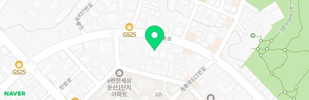 둔산큰별어린이집 놀이터 지도 이미지