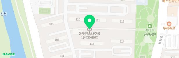 송내주공1단지아파트 102동앞 놀이시설 지도 이미지