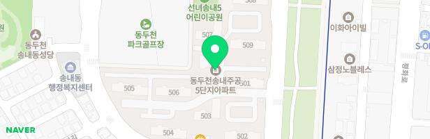 송내주공5단지어린이놀이터1(508동옆) 지도 이미지
