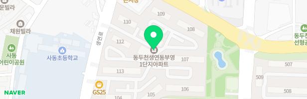 부영1단지(6차)아파트 101동옆 놀이시설 지도 이미지