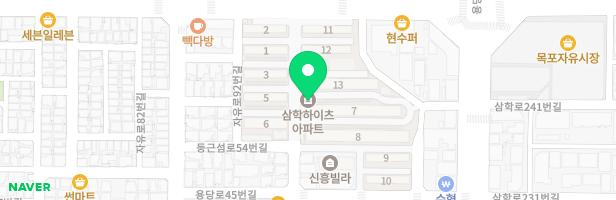 삼학,삼학하이츠 지도 이미지