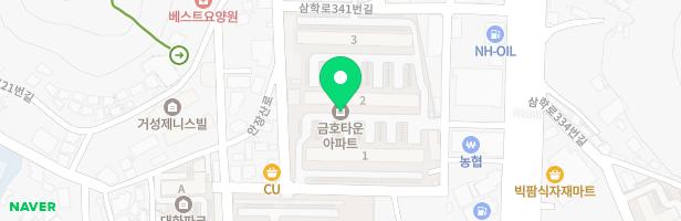 용해금호타운아파트 놀이터 지도 이미지