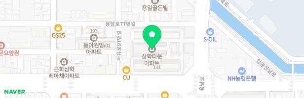 삼학타운 지도 이미지