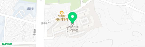 라이프2차아파트(5동뒤)놀이시설 지도 이미지