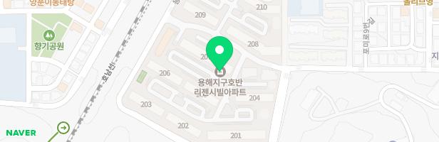 호반리젠시빌스위트209동 놀이터 지도 이미지