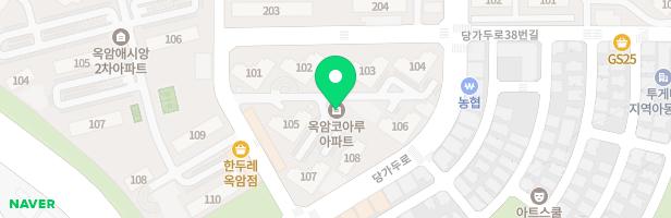 옥암코아루아파트 108동 놀이터 지도 이미지