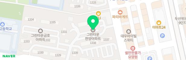 그린타운금호한양아파트 36동 놀이터 지도 이미지