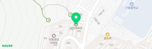 국동귀인아파트 지도 이미지
