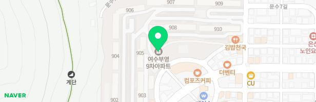 문수 부영9차아파트902동뒤 놀이터 지도 이미지