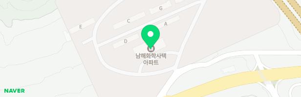 남해화학사택 지도 이미지