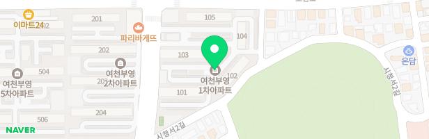 학동부영1차아파트1놀이터 지도 이미지