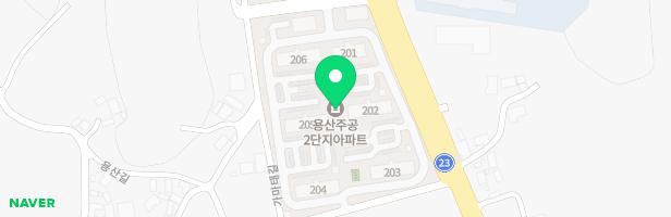 나주용산주공 2차 제2놀이터 지도 이미지