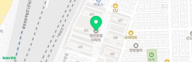 중리동 영진로얄(아) 106동앞 지도 이미지