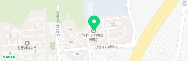 양지마을아파트 어린이놀이터 107동뒤 지도 이미지