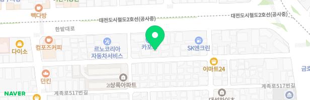 중리어린이집 실외놀이터 지도 이미지