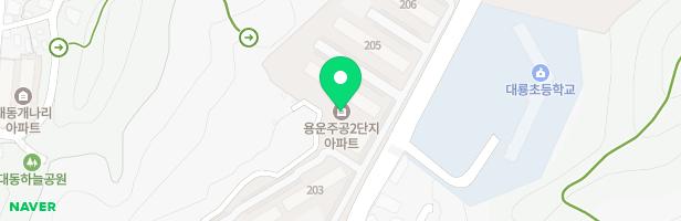 용운주공(고층) 203동 놀이터 지도 이미지