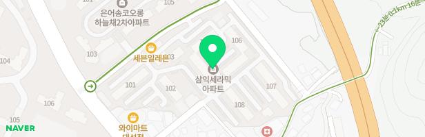 삼익세라믹아파트 102동 놀이터 지도 이미지