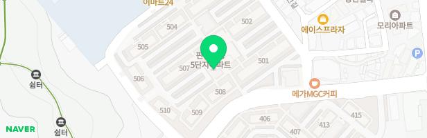 판암주공5단지508동놀이터 지도 이미지