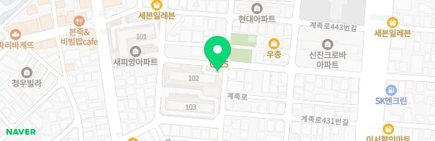 새피앙아파트 102동 놀이터 지도 이미지