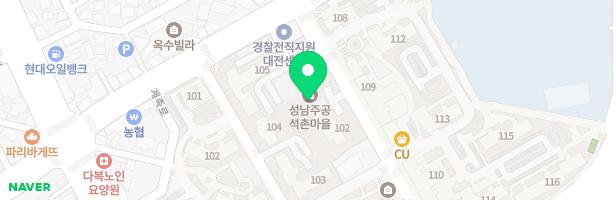 석촌마을아파트 101동 놀이터 지도 이미지